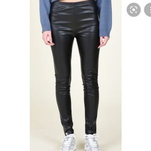 New Molly Bracken faux leather tights